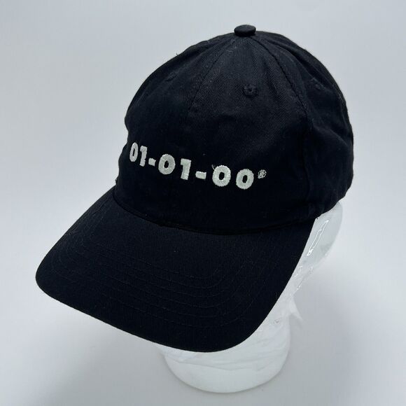 Vintage Y2K Be There 01-01-00 Mark of the Millennium Adjustable SnapBack Hat Cap - Picture 1 of 5